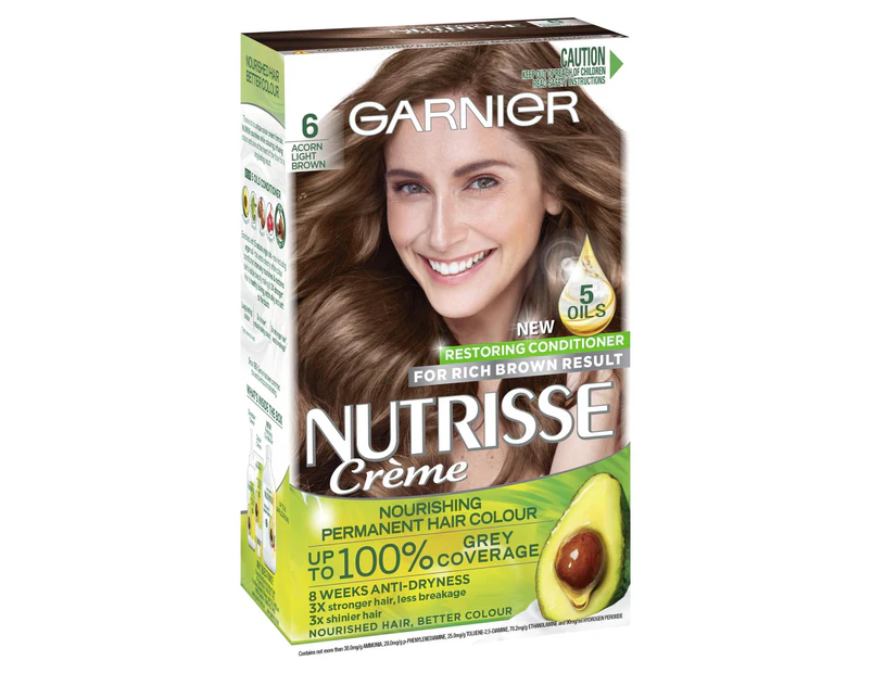 Garnier Nutrisse Acorn Light Brown 6.0