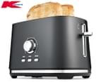 Anko by Kmart 2-Slice Toaster - Black Matte 1