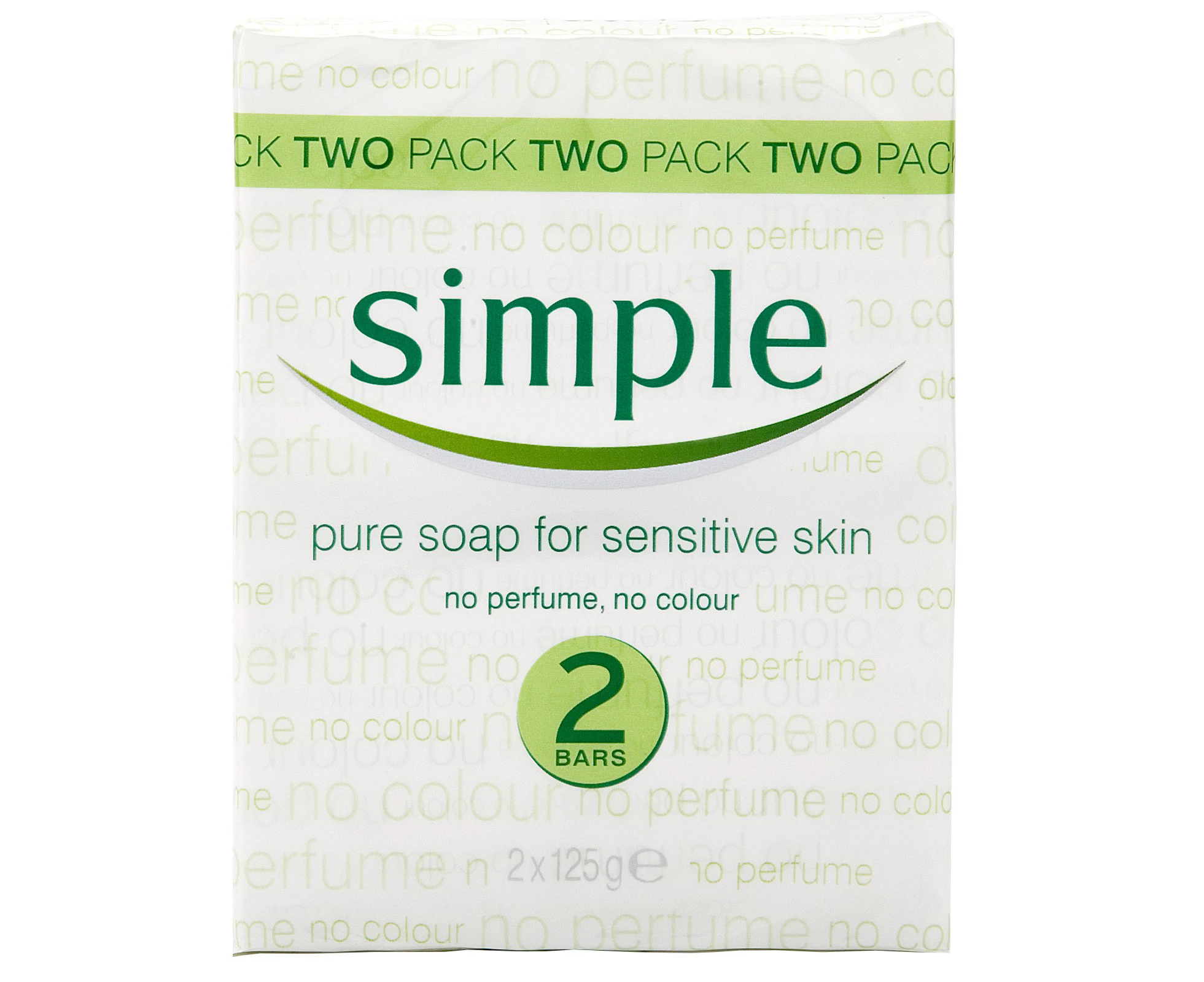 Simple Pure Soap for Sensitive Skin 100g x 2