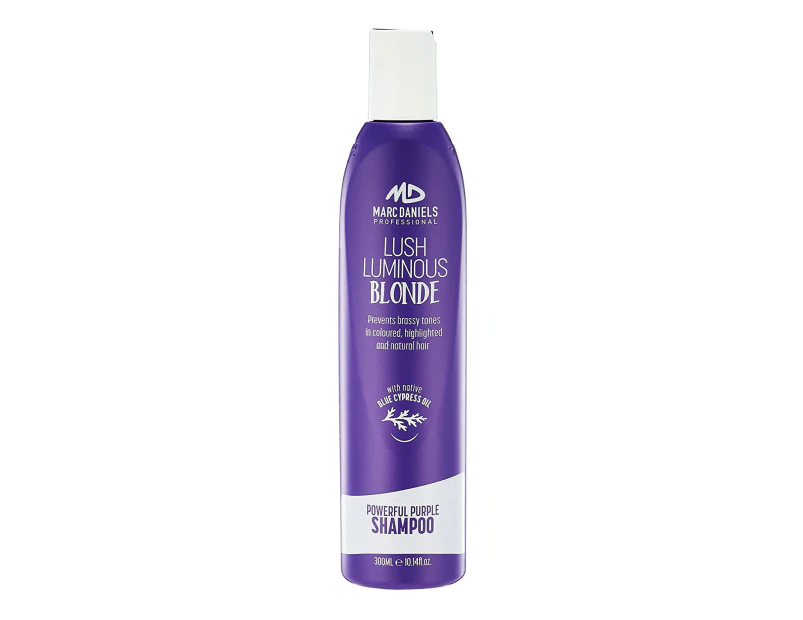 Marc Daniels Lush Luminous Blonde Powerful Purple Shampoo 300ml