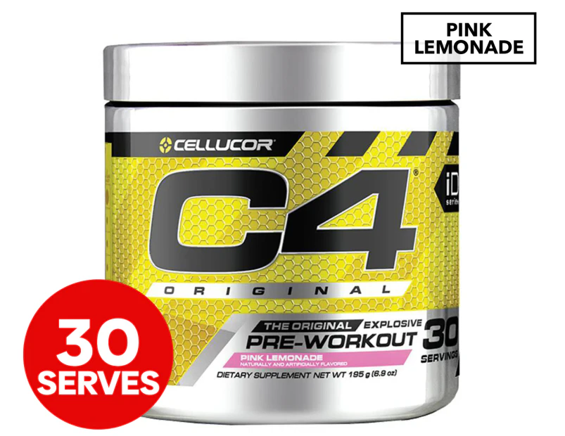 Cellucor C4 Original Pre-Workout Pink Lemonade 30 Serves