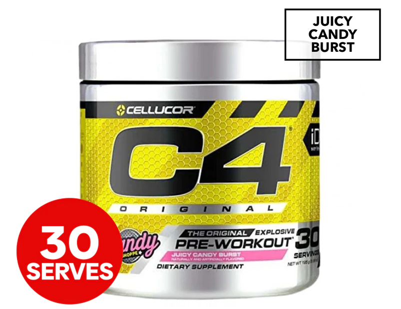 Cellucor C4 ID Pre-Workout Formula Juicy Candy Burst 195g / 30 serves