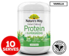 Nature's Way Instant Natural Protein + Supergreens Vanilla 300g