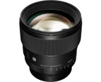 Sigma 85mm f/1.4 DG DN Art Lens for Sony-E Mount - Black