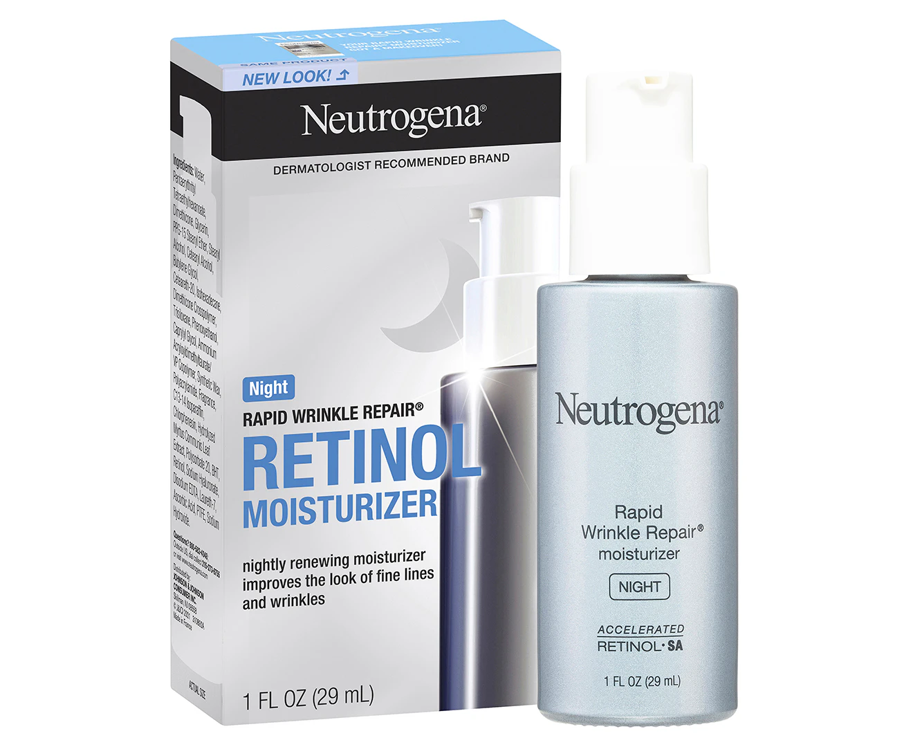 Neutrogena Rapid Wrinkle Repair Night Moisturizer 29mL