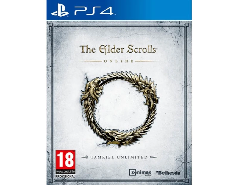 The Elder Scrolls Online Tamriel Unlimited PS4 Game