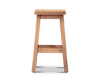 Kyoto Wood Kitchen Stool - Honey White