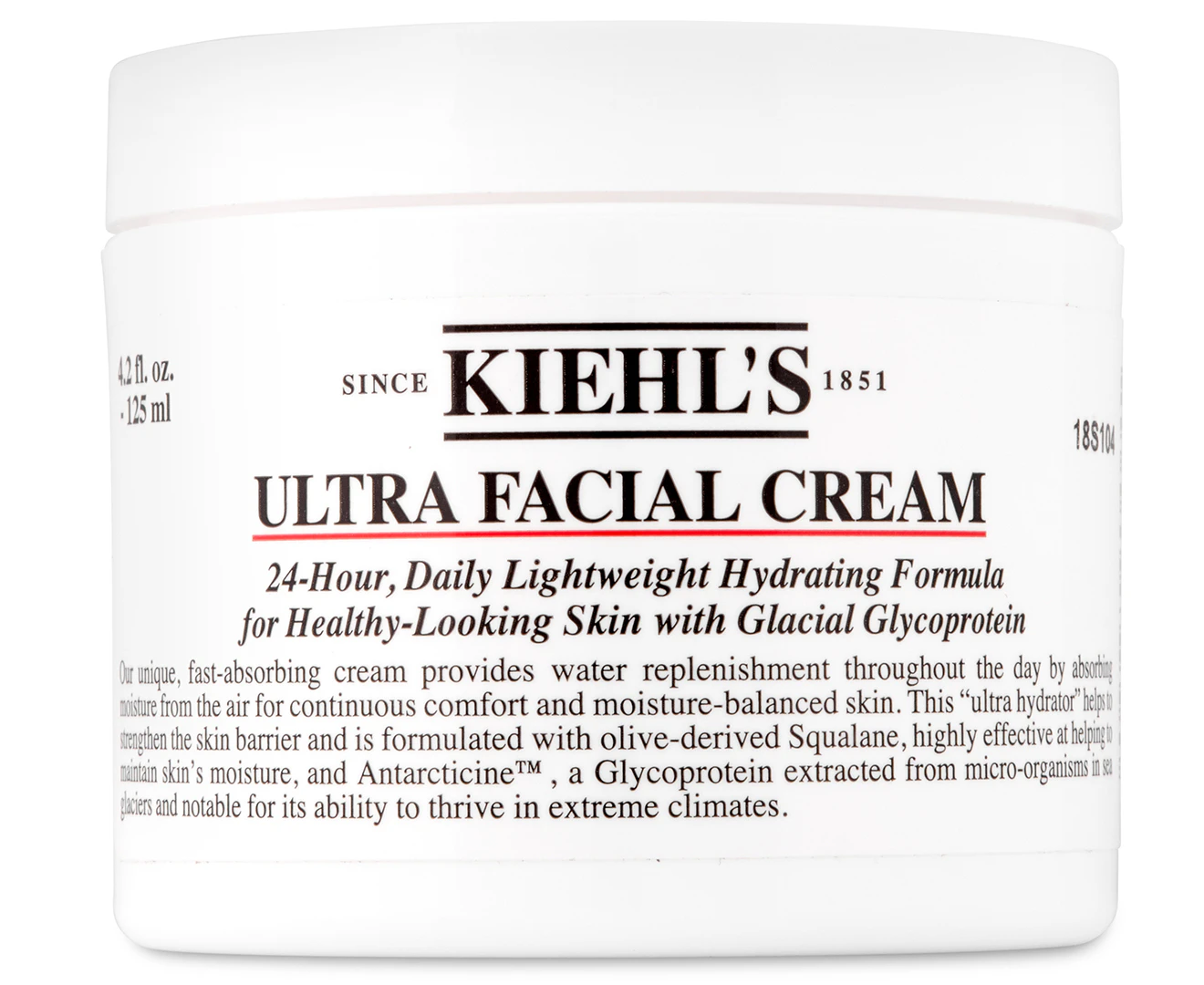 Kiehl's Ultra Facial Cream 125mL