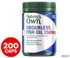 Nature's Own Odourless Fish Oil Capsules 1500mg