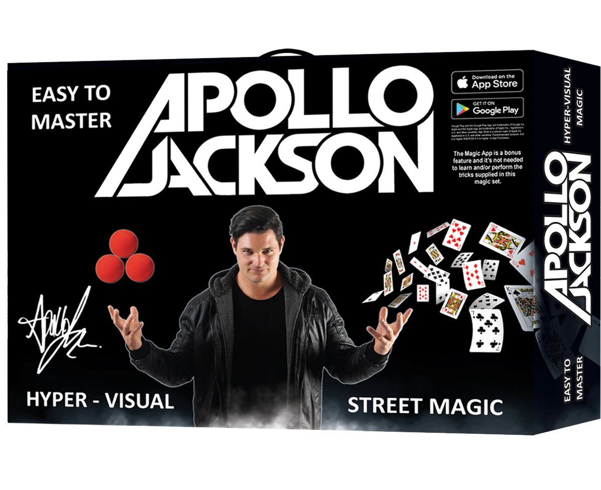 Theatrix Apollo Jackson Hyper-Visual Street Magic Trick Set