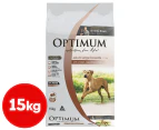 OPTIMUM Adult Large Breeds Dry Dog Food Chicken, Vegetables & Rice 15kg