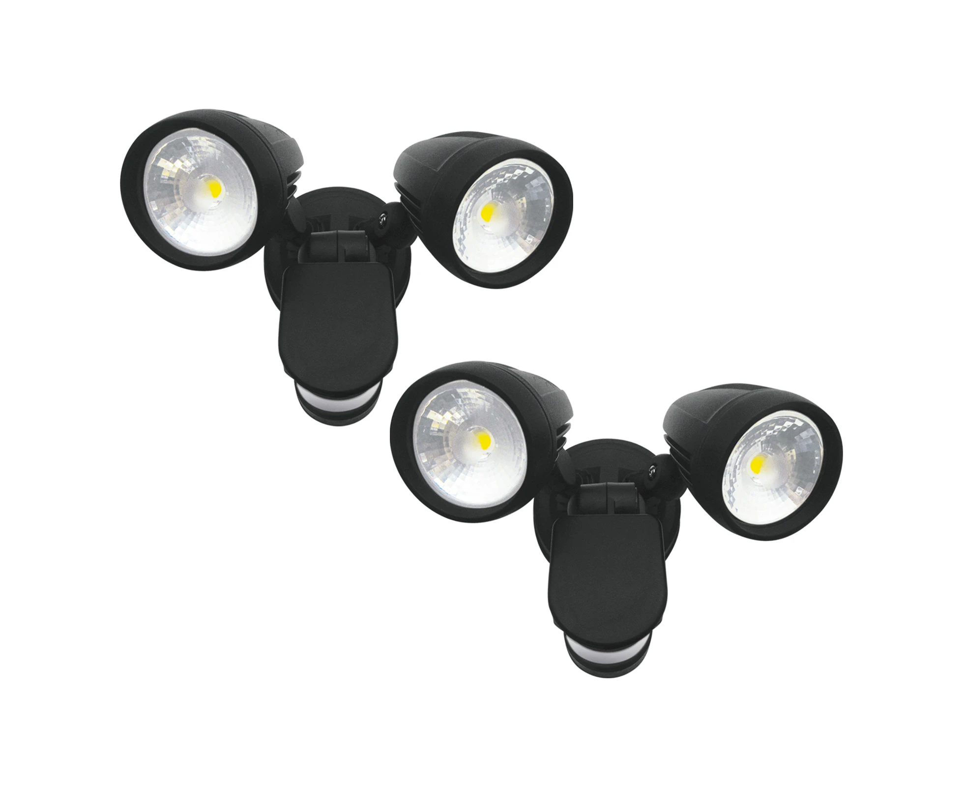 2X LED Twin Security Sensor Light SENTRY