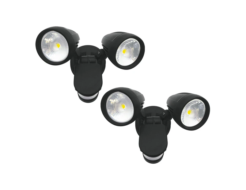 2X LED Twin Security Sensor Light SENTRY