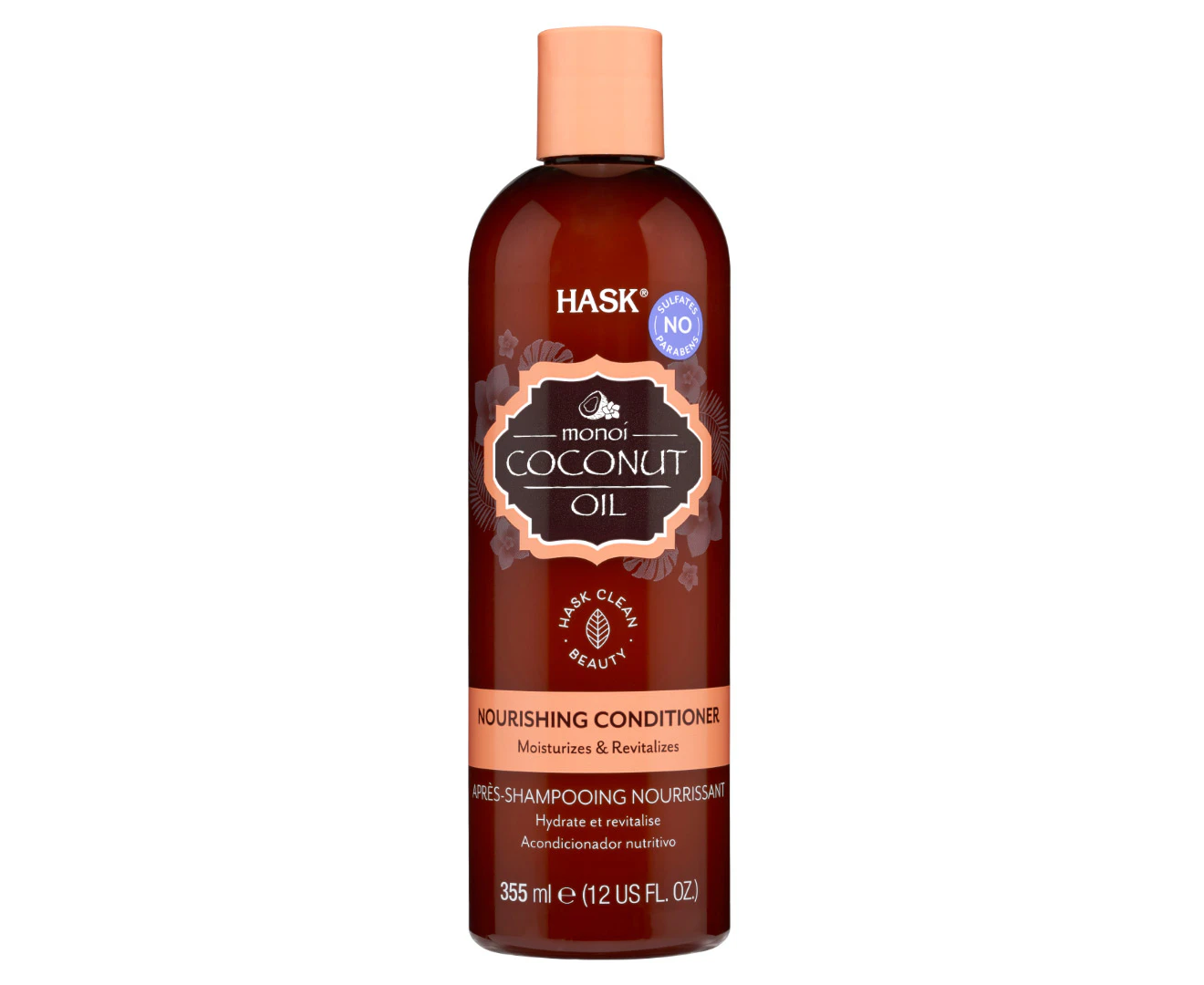 Hask Monoi Coconut Oil Nourishing Conditioner 355ml