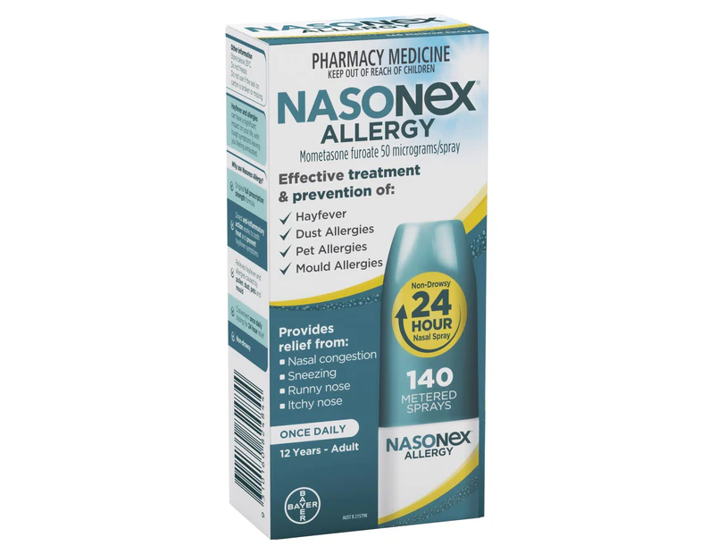 Nasonex Allergy Spray 140 Dose