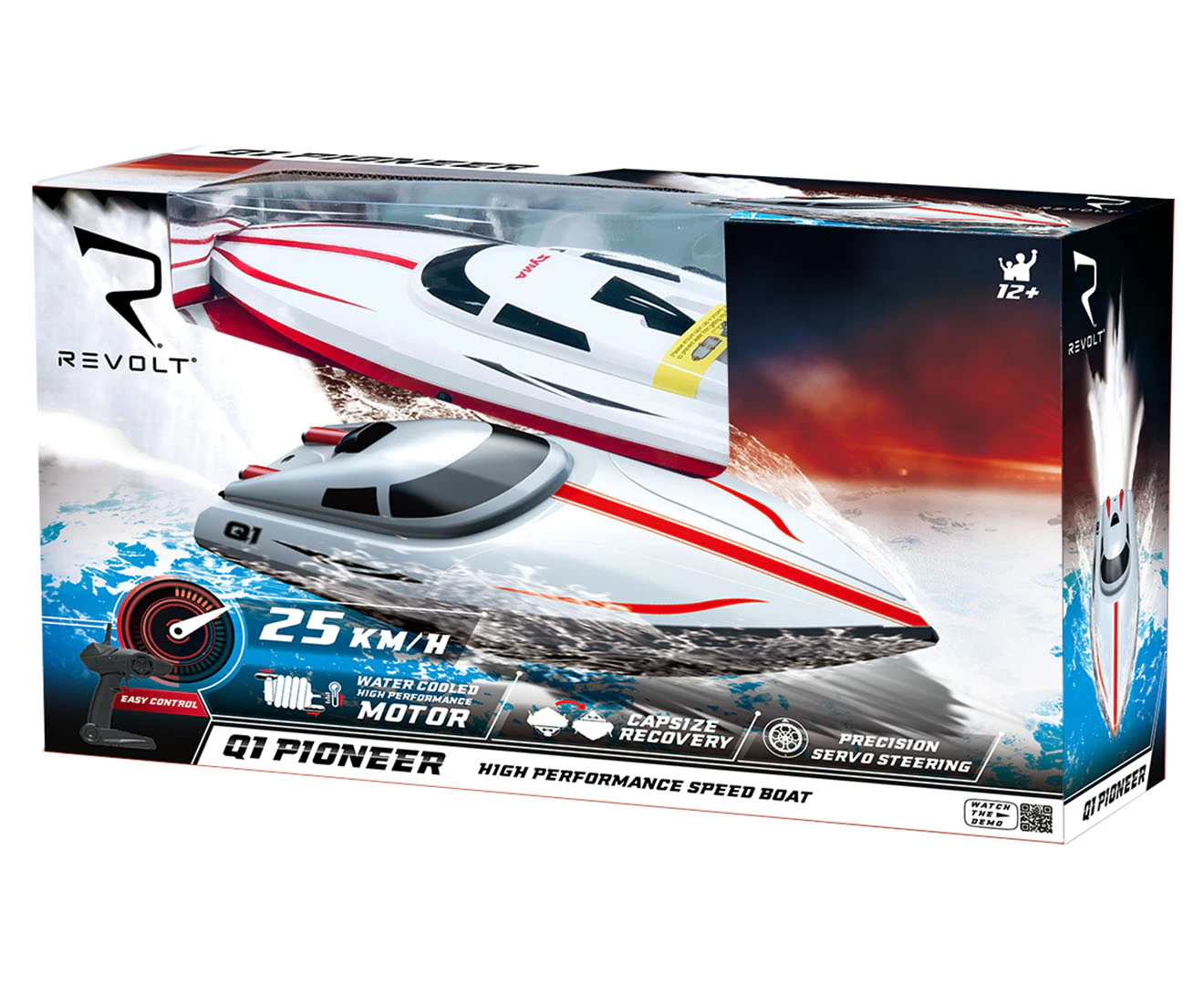 Revolt Radio Control Q1 Pioneer High Performance Speedboat