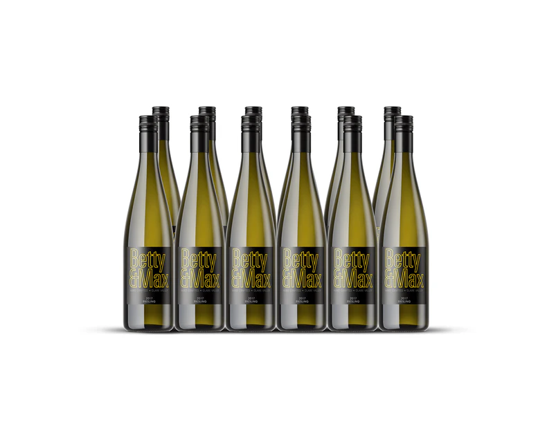 12 Bottles of 2017 Betty & Max Clare Valley Riesling