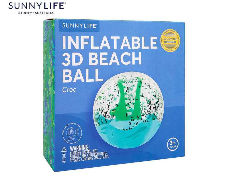 Sunnylife Croc Inflatable Beach Ball