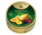 Cavendish and Harvey Mixed Fruit Drops 200g Tin Sweets C&H Candy Lollies