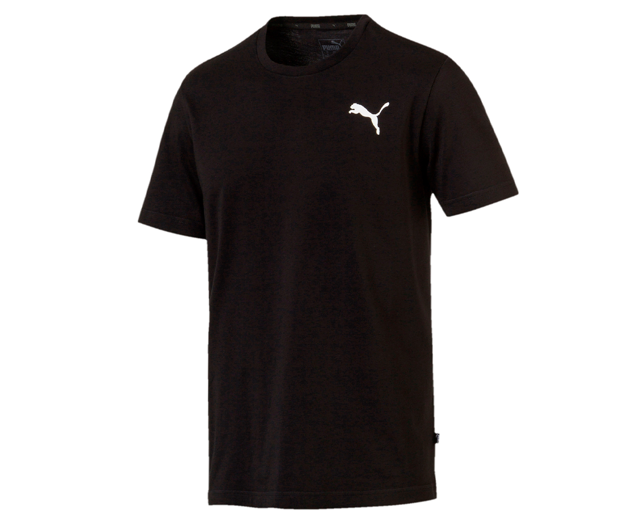 Puma Men's Essentials Small Logo Tee / T-Shirt / Tshirt - Puma Black ...