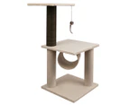 Paws & Claws Small Cats By Parkville Cat Tree - Cream 65cm