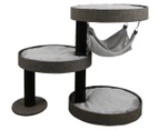 Paws & Claws Small Cats By Beaumaris Cat Tree/Lounge - Charcoal