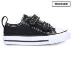 Converse Toddler All-Star 2V Low Top Sneakers - Black/White