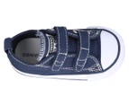 Converse Toddler All-Star 2V Low Top Sneakers - Athletic Navy/White