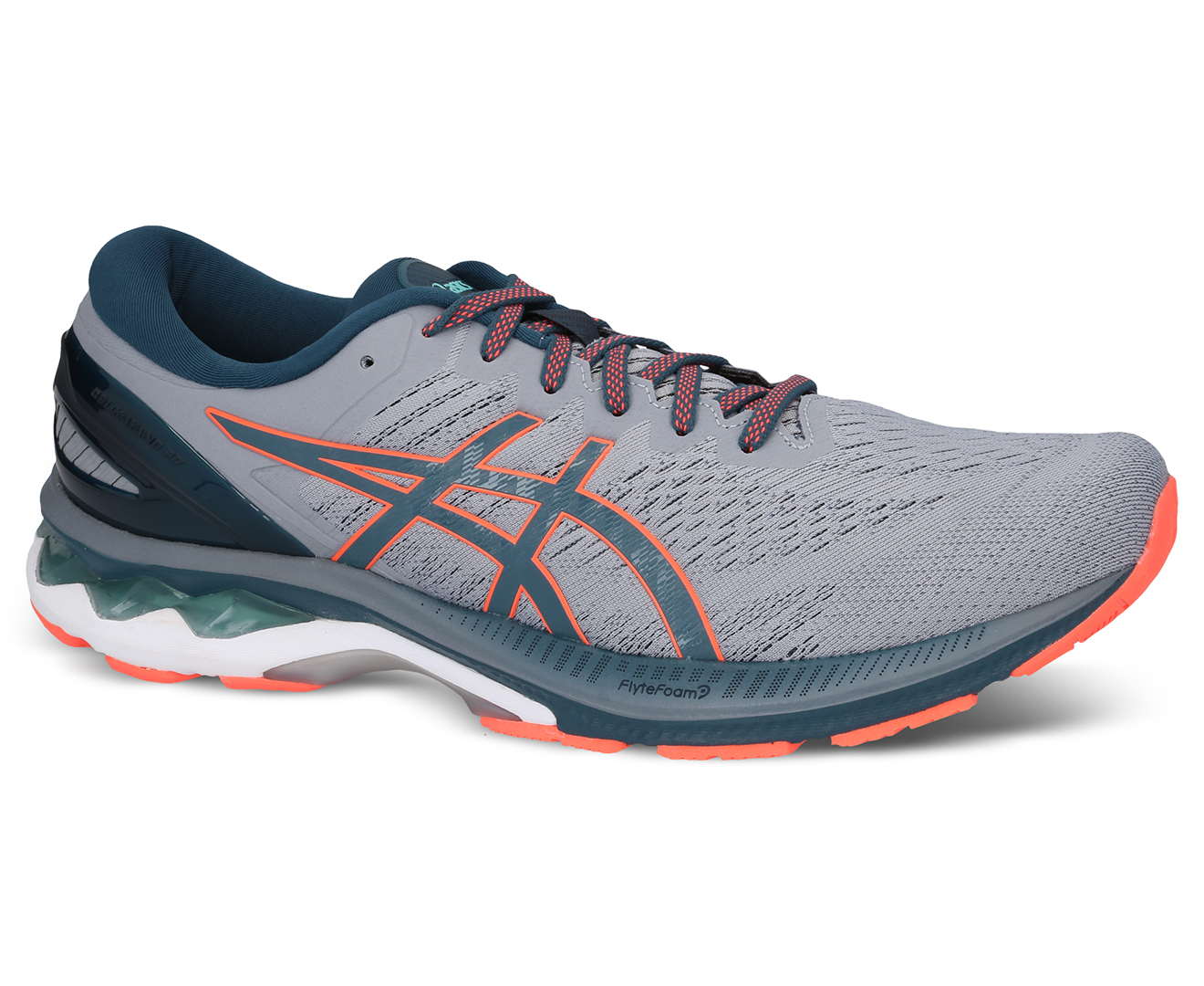 asics gel kayano 18 mens blue