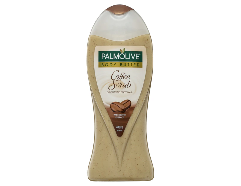 Palmolive Coffee Scrub Exfoliating Body Wash 400ml