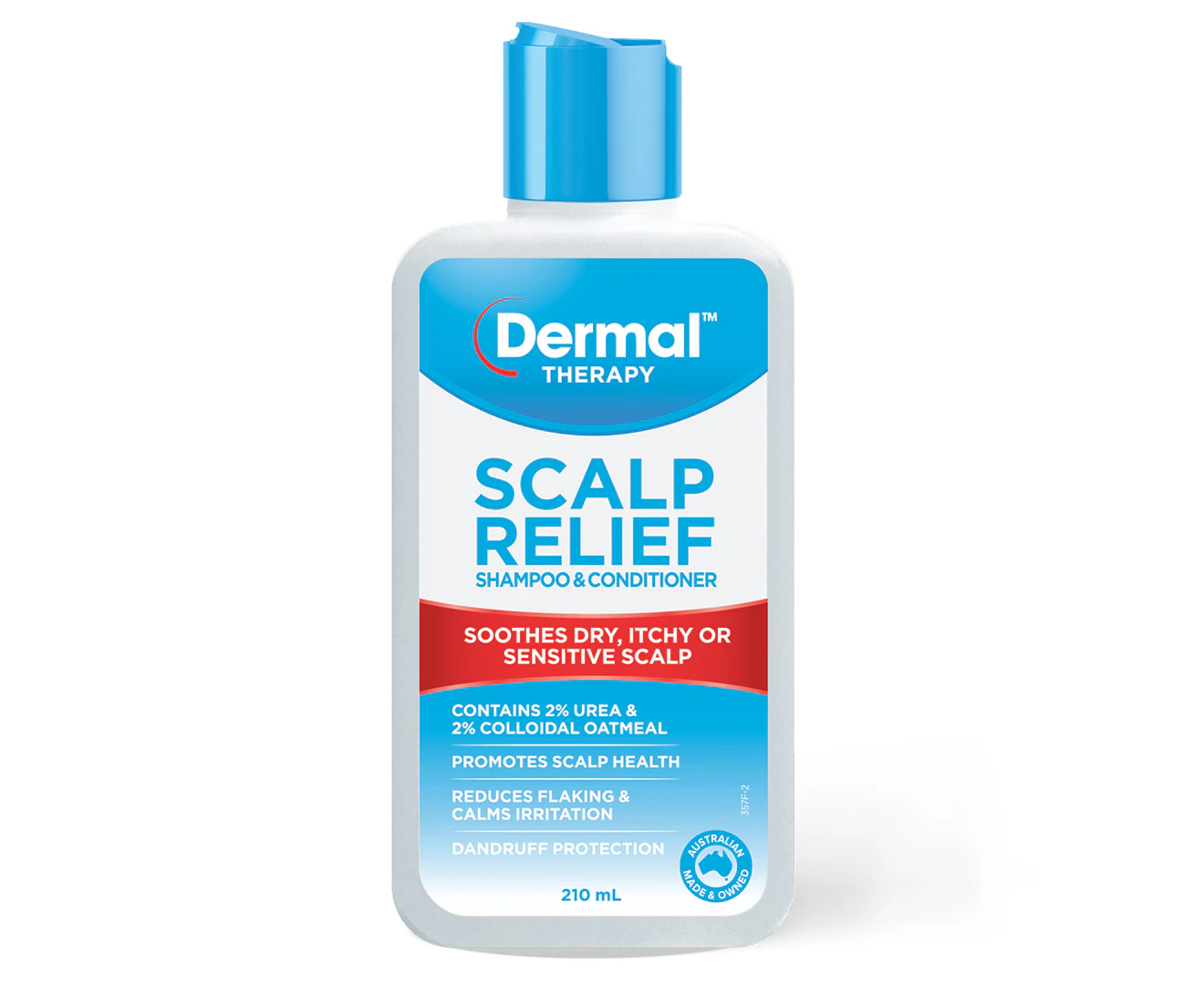 Dermal Therapy Scalp Relief 2-in-1 Shampoo & Conditioner 210ml