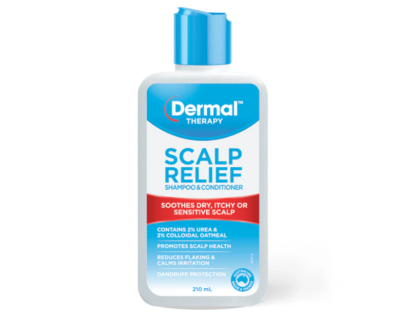 Dermal Therapy Scalp Relief 2-in-1 Shampoo & Conditioner 210ml