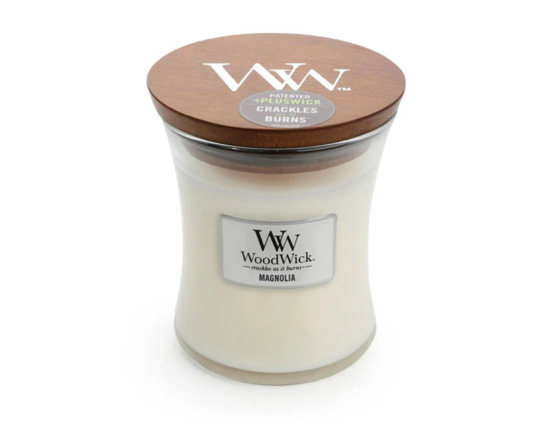 Woodwick Medium Magnolia Scented Candle