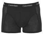Calvin Klein Men's Cotton Stretch Trunks 3-Pack - Black/Grey/Red