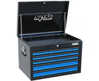 Sp Tool Box 7 Drawer Sp40102bl Deep Chest Cabinet Stackable Storage Black / Blue