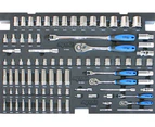 Sp Tool Box 377Pc Tools Kit Metric/Sae 15 Drawer Roller Cabinet Sp50110bl