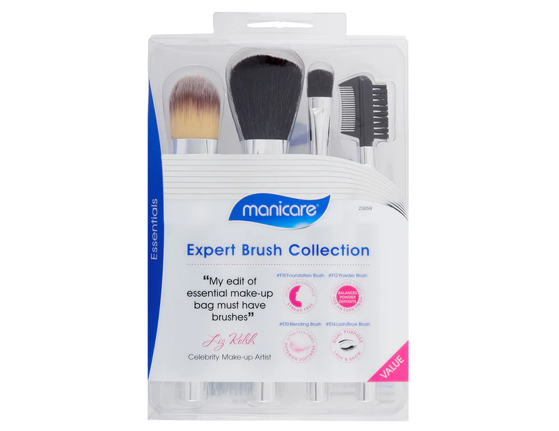 Manicare 4-Piece Expert Brush Collection