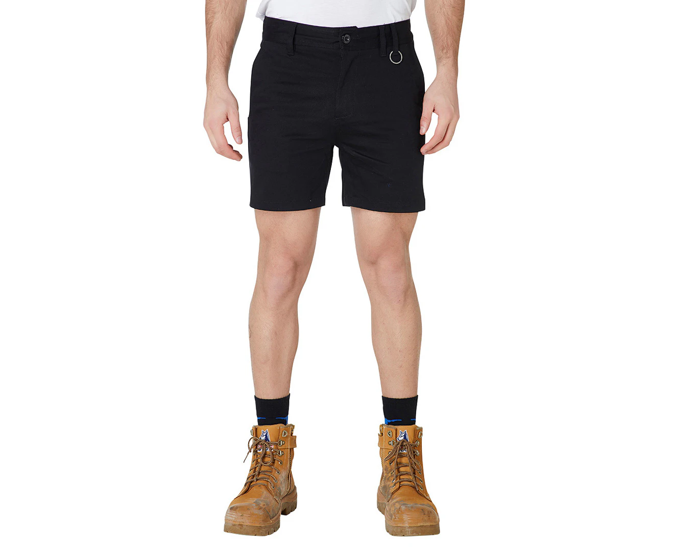 Elwood Workwear Men's Basic Shorts - Black