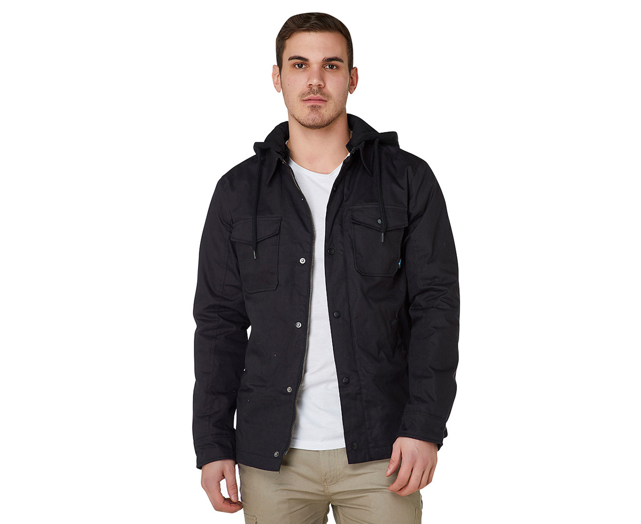 Elwood Workwear Men's Utility Jacket - Black | Catch.co.nz