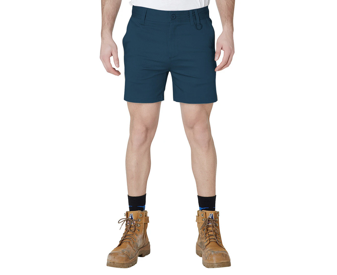 Elwood Workwear Men's Basic Shorts - Navy