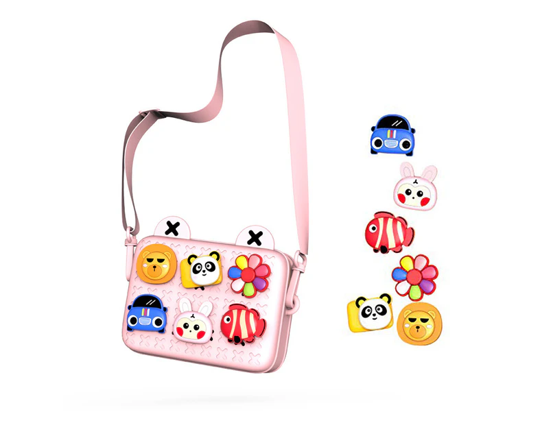mibasies Kids Glitter Purse for Little Girls Toddler Crossbody Bags  Lambskin Pink - Yahoo Shopping