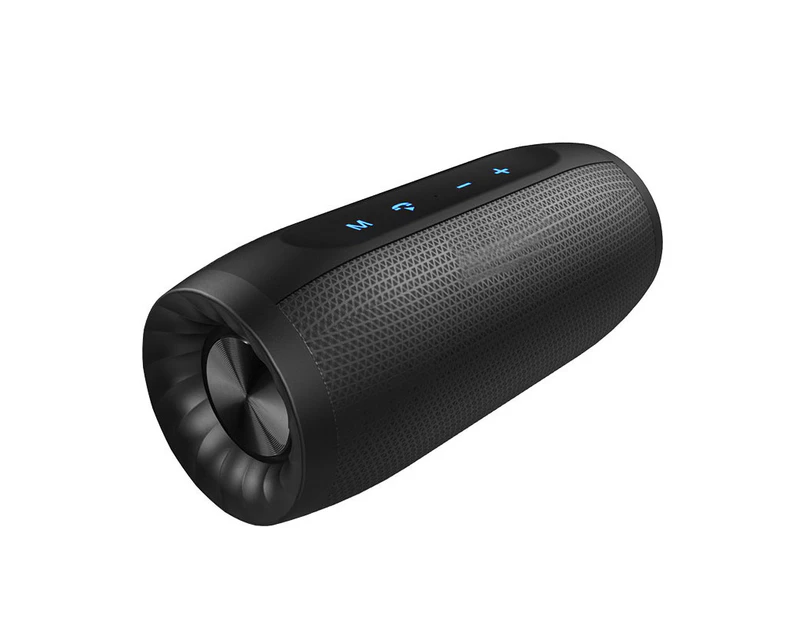 Ymall S16 TWS Bluetooth Wireless Speaker Portable Outdoor Waterproof Subwoofer High Power Stereo Speakers (Black)