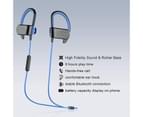 Ymall H12 Sports Bluetooth Headphone 5.0 Sweatproof Neckband Wireless Earphone 8H Playback Headset For iPhone Samsung Huawei phone (Black Blue) 3