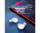 Ymall H19 TWS 5.0 Bluetooth Earphone Sport Earpiece Mini Headset Stereo Sound In Ear IPX5 Waterproof - Black