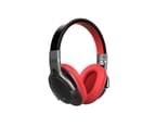 Ymall B5 Bluetooth Headphones Stereo Bass Wireless Earphone Bluetooth Headset with Micropone Support TF card Slot - BlackRed 1