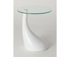 Replica Kugel Side Table - White