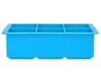 Ortega Kitchen Silicone Jumbo Ice Cube Tray 2-Pack - Blue 5