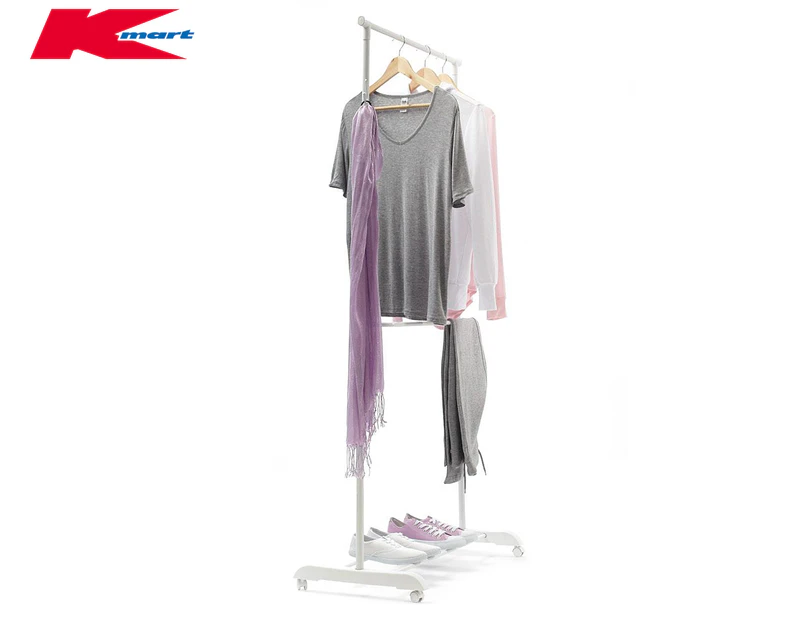 Anko by Kmart Adjustable Garment Rack - White