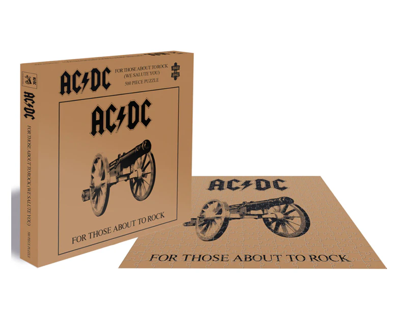 AC/DC For Those About To Rock 500pc Jigsaw Puzzle