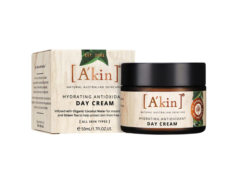 A'kin Hydrating Antioxidant Day Cream 50mL